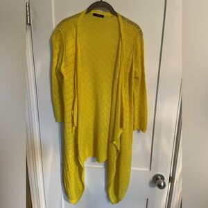 Bight Yellow Cotton Women's Sweater